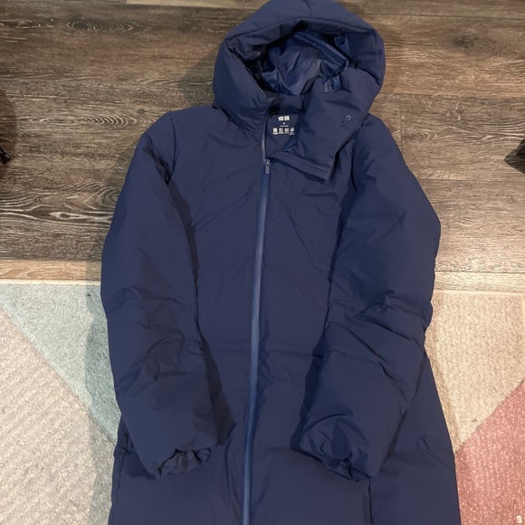 Uniqlo Navy Winter Jacket - Picture 2 of 2